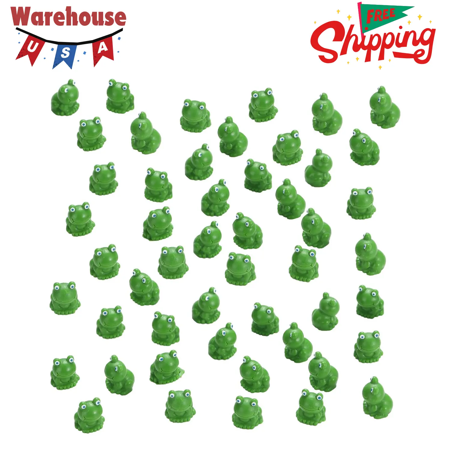 100 Pcs Mini Frog Garden Decor 100 Pcs Mini Frog Garden Decor
