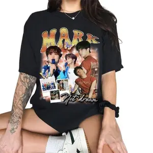 Nct Dream Graphic T-shirt Dream Scape Album, World Tour 2024 Shirts Feat. Mark, Renjun, Haechan, Chenle, Jeno Tshirt Cotton Spandex