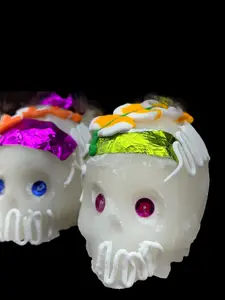 Calavera decoración de azúcar