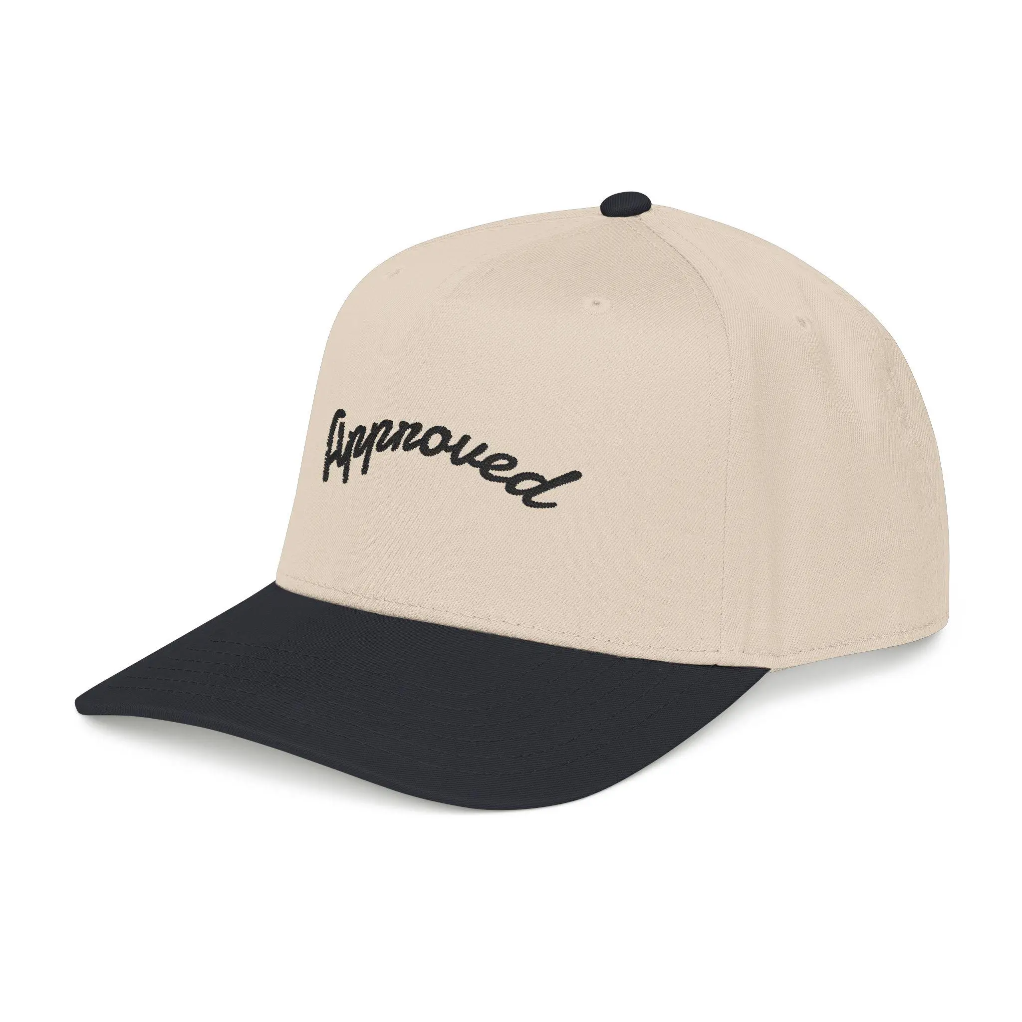 Approved Embroidered Golf Cap - Black