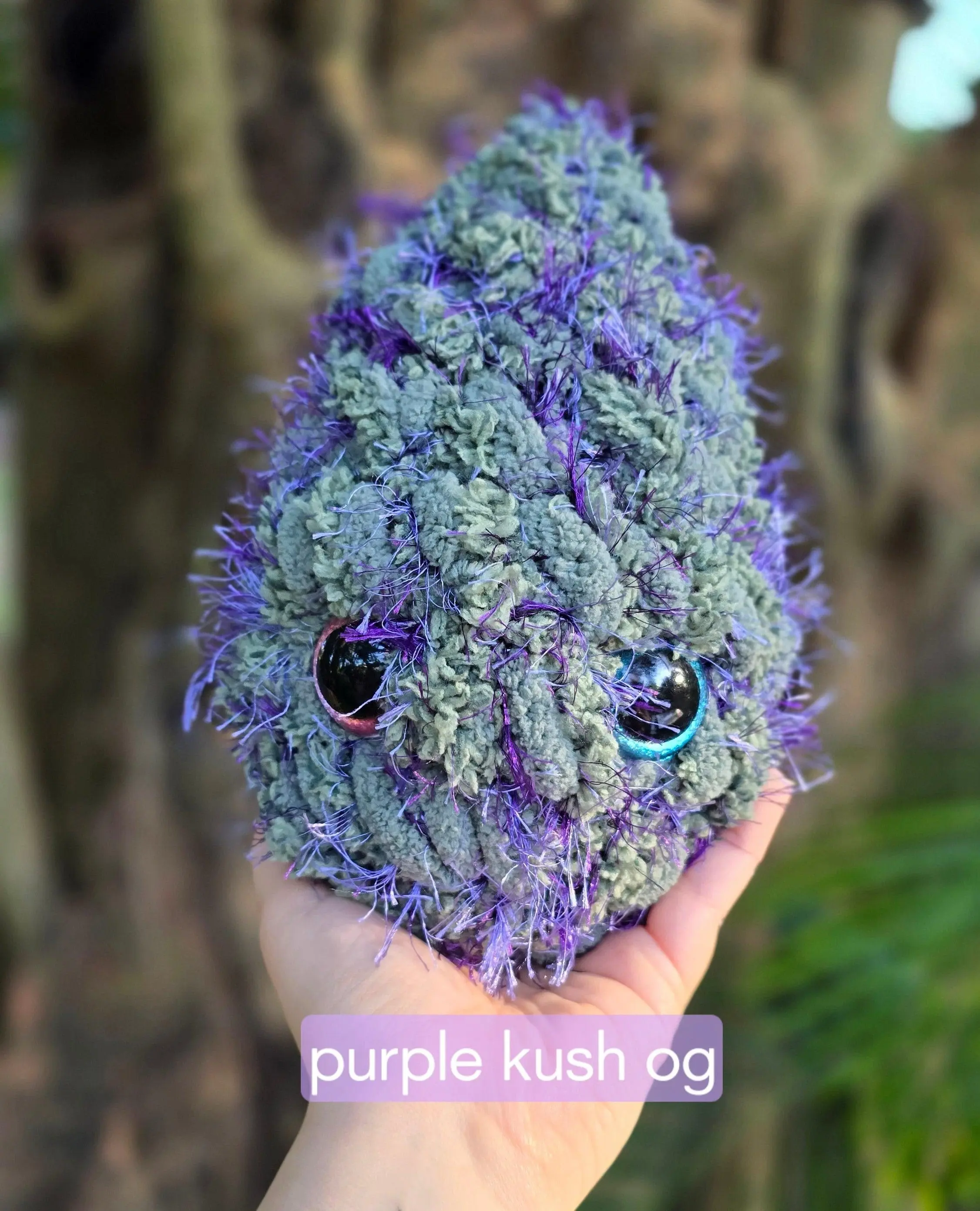Nug buddy plushie crochet nugget plush Handmade craft custom order stuffed nug buddy with custom color options