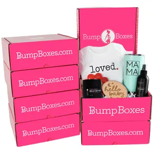 Bump Boxes Pregnancy Boxes: 6 Month - Monthly Delivery of Fun & Healthy Pregnancy Products Tailored to Due Date