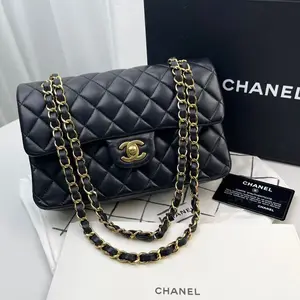 Pre-owned CHANEL LAMBSKIN Shoulder Bags BAG FULL SET SMALL NEW YEAR DEAL