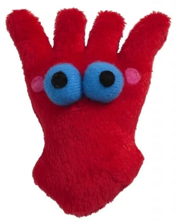Doggles TCSUS10-13 Cat Plush Toy, Red Sushi Calamari Design, Polyfill Filling, 28x17x7 in Size, 20 Styles for Cats & Satisfied Customers, 20 Different Styles