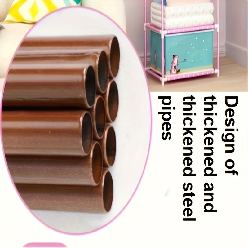 3-Tier Heavy-Duty Metal Garment Rack with Shoe box – Freestanding ...