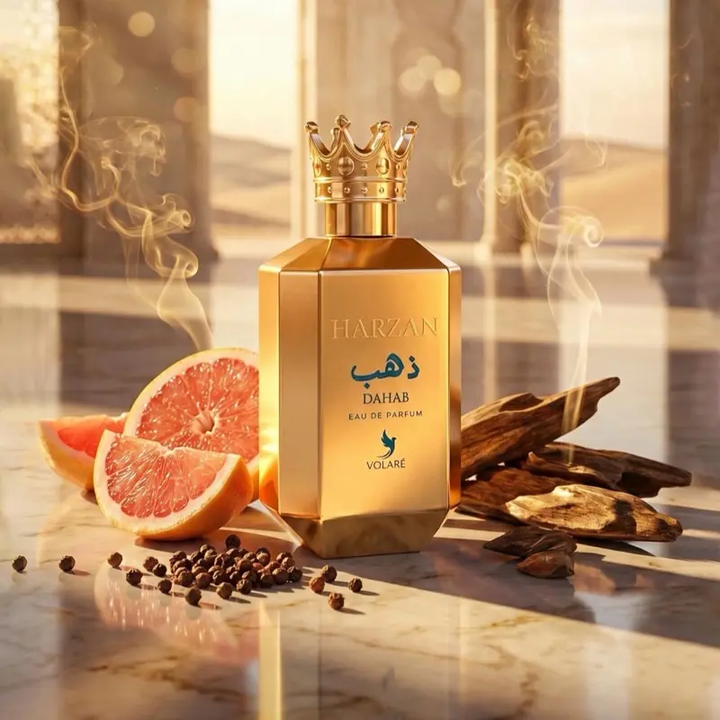 Harzan Dahab EDP Perfume By Volare 3.4oz / 100ml - Inspired by Niche Concentrated Hersh Lahab Fragrance