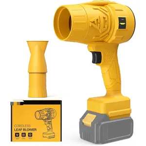 Electric Leaf Blower Cordless for  20v Max Battery, Handheld Leaf Blowers for Lawn Care, Blowing Leaves & Dust, Turbo Jet Blower Car Dryer, battery Powered Mini Leaf Blower(Battery Not Included)