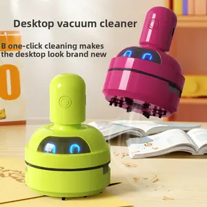 Cartoon Desktop Eraser Shavings Cleaner Green Pink One Click Cleaning Solution for Students and Keyboard Users Absorbs Pencil Shavings Ash Compact User Friendly