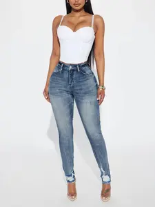 Long Story Short Sculpting Stretch Skinny Jeans - Medium Wash