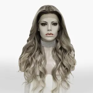 IMstyle Shastina New big Lace Free parting ashy Blonde with Soft rooting 13*4-NH28t1-LS03(13*4)