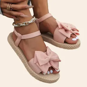 Women’s Pink Butterfly Flower Sandals – Cute & Comfy Flats for Summer Dates, Parties & Beach Days
