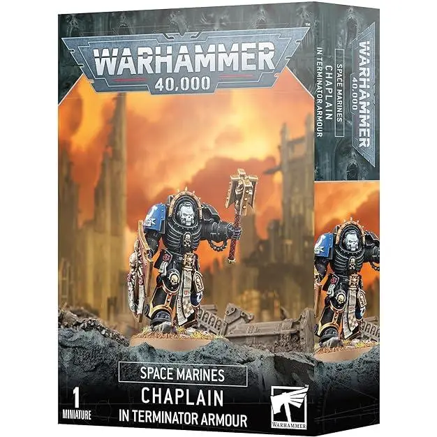 Warhammer 40k: Space Marines - Chaplain in Terminator Armor Warhammer 40k: Space Marines - Chaplain in Terminator Armor