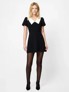 French Connection Azra Short Sleeve Collar Dress