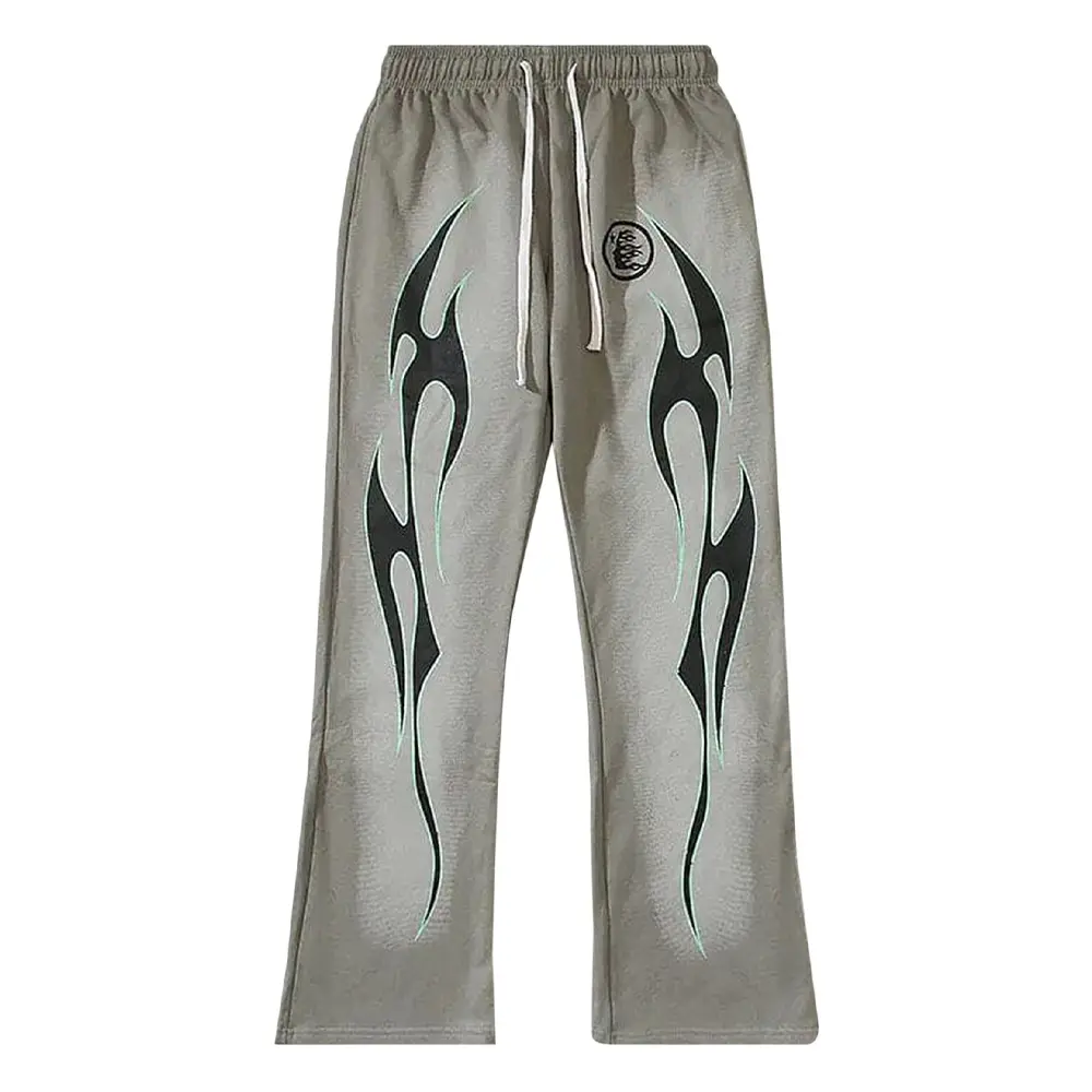 Hellstar Future Flame Sweatpants 'Grey'