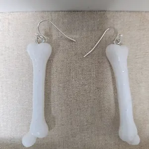 Halloween Bones Earrings - Festive Party Accessories goldfish tiktok shop stylish jewelry halloween earring