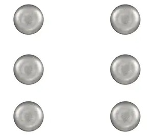 10 Strawberry Street Set of 6 Moab Dinnerware,5" Round