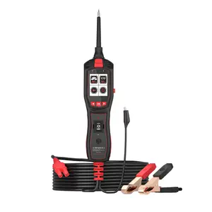 Car Circuit Tester Professional Car Voltage Tester Vehicle Diagnostic Tool Smart Circuit Breaker Injector Signal Detection Resistance Color Display Best Electrical Tester for 6 to 30 Volt Vehicle Electrical System Diagnostics automotivel,father'sdaygift