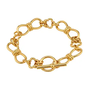 Flower Toggle Bracelet