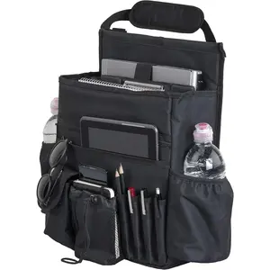 Front Seat Organizer [2025 ] with Dedicated Tablet and Laptop Storage Stabilizing Side Straps Soft Adjustable  Strap and Hardened Buckles Your Office  from Office.