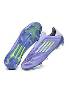 Professional Breathable Soccer Shoes Fg/ag Long Nails Artificial Grass, Anti-Slip Sporty Sneakers for All Seasons, Durable Outdoor Indoor Football Boots, Soccer Cleats, Football Field Boots
