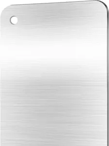 Titanium and Stainless Steel Cutting Boards for Kitchen - Food Grade, Non-Stick Chopping Board for Meat, Fruit, Vegetables - Dishwasher Safe (12 x 8 in)