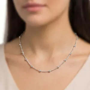 Necklace for Her , 20'' Inches in silver 925