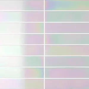 Prizm 2" x 8" Holographic Iridescent Porcelain Subway Tile