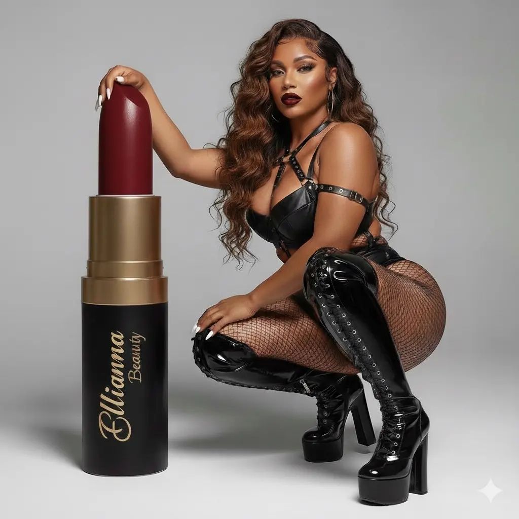 Ellianna Beauty Lips - Elegant Gloss Liquid Lip & ligloss with Unique Packaging, Long-Lasting Formula, Non-Sticky Texture, and Beautiful Shine for Smooth Application