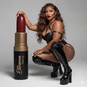 Ellianna Beauty Lips - Elegant Gloss Liquid Lip & ligloss with Unique Packaging, Long-Lasting Formula, Non-Sticky Texture, and Beautiful Shine for Smooth Application