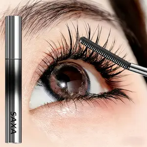 Iron Curling Mascara, Lengthening and Volumizing, Long Lasting Mascara Balm, Enhances Natural Look, Waterproof Formula, Suitable for All Skin Types, Perfect for Daily Use, Fluffy Lashes Mascara, Voluminous Lengthening Mascara