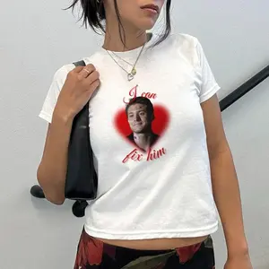 Dean Winchester 'I Can Fix Him' Adult Baby Tee, Supernatural Baby Tee, Heavy Cotton Tee, Gift For Her