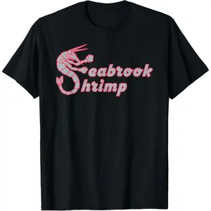 Zombies Seabrook Shrimp Mascot T-Shirt Funny Zombie Lo Gift Shirt