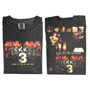 The Vintage Tekken 3 PS2 Comfort Color Shirt, Y2K Arcade Fighting Game Shirt, Horror Video Game Shirt, Gift for Men, Gift for Women, Crew Neck T-shirt, Trending T-shirt