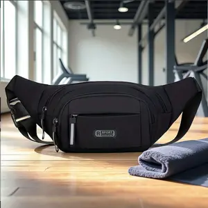 1PC Large - capacity, stylish and durable nylon waist bag, suitable for all scenarios - the top choice for gifts for men.