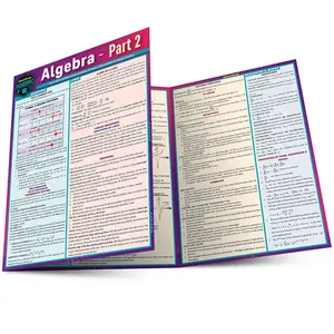 Algebra Part 2: a QuickStudy Laminated Reference Guide