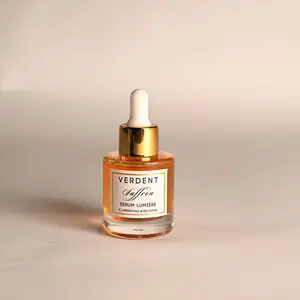 Verdent Saffron Serum Lumière – 30ml | Brightening & Hydrating Face Serum with Saffron, Rose Water, Niacinamide, Hyaluronic Acid & Vitamin B5 Skincare Gentle Radiant Sensitive