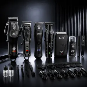 Ultimate 6Pcs Barber Clipper Kit – Complete Grooming Set for Home & Pro Use | Exclusive Edition