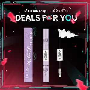 uCoolMe 3-in-1 Cluster Lashes Kit - Waterproof Long-Lasting Eyelash Bonding Glue, Bond Seal, Remover - Beauty Makeup Cosmetic Products, Teen Girl Gifts Summer Essential