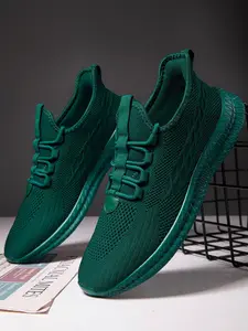 Women's Fashionable Lace Up Mesh Sneakers, Casual Breathable Comfortable Sports Running Shoes, All-match Round Toe Shoes for Daily Wear, Running Training Shoes, Athletic Running Trainers