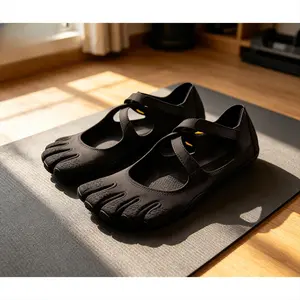 Women’s Five-Toe Non-Slip Yoga Pilates Barefoot Shoes – Breathable for Dance, Ballet, Running, Gym Fitness & Daily Use