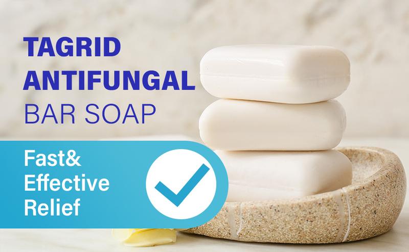 TAGRID Antifungal Soap with Tea Tree Oil – Fine Oatmeal Powder Body Bar for Deep Yet Gentle Cleansing – Body Wash for Jock Itch, Ringworm & Itchy Skin – Soothing Relief, Skin Balance & Herbal Cleanser (2 Bars)