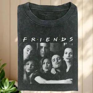 Friends TV Show Comfort Colors/Gildan Shirt, Graphic 90s Sitcom Tee, Unisex Vintage Tees, Gift for Fans