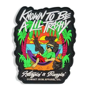 Known To Be A Little Trashy Raccoon PVC Patch