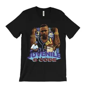 Juvenile T Shirt - G Code, Hot Boys, Mannie Fresh, Cash Money Records