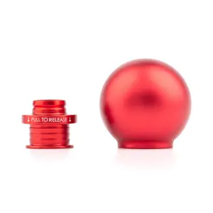 Acuity Instruments POCO Low-Profile Shift Knob  - Satin Red (M10x1.5)