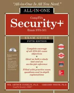 USED-Comptia Security+ All-In-One Exam Guide, Fifth Edition (Exam Sy0-501) [With CD/DVD] by Conklin, Wm Arthur (Hardcover)