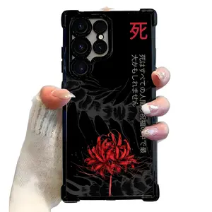 Tokyo Anime Ghoul Phone Case for Samsung Galaxy S25 S24 S23 S22 Shockproof TPU Soft Back Cover Full Protection Personalized Cartoon Design Protective Animal Casing
