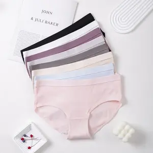8-piece multi-color underwear for teenage girls, a fashionable item for girls before puberty, a comfortable and breathable trendy item for girls, girls' clothing, girls' sets, and clothing for teenage girls
