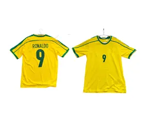 Brazil2002Home Jersey-lconic Retro World Cup Champions Shirt - Vintage Brazil Football Kit football soccer jerseys mexico jersey jersey  boys  break