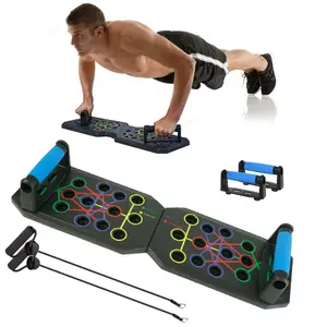 5-in-1 Push-up Board, 1 Set Home Push-up Training Board, Chest Muscle Abdominal Muscle Training Equipment for Men & Women, Strength Training Equipment, Portable Home Gym System, Suitable for Users of all Body Types,Resistance,arc trainer
